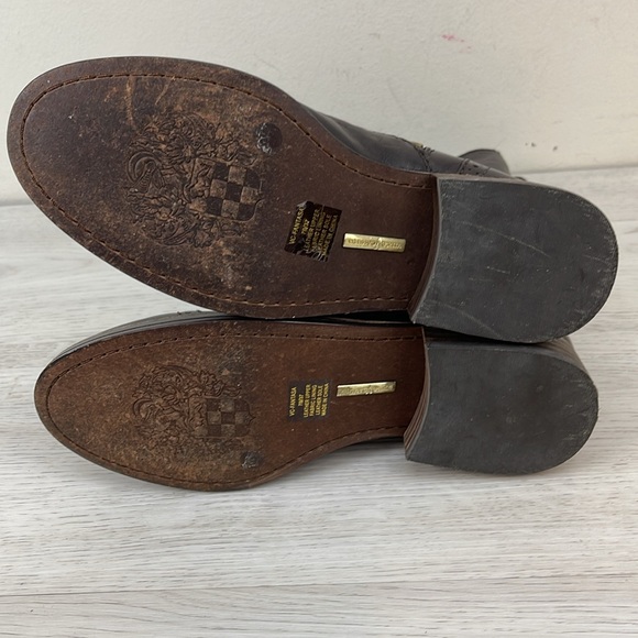 Vince Camuto Fantasa Utility/Combat Leather Boots-Women - Picture 8 of 11